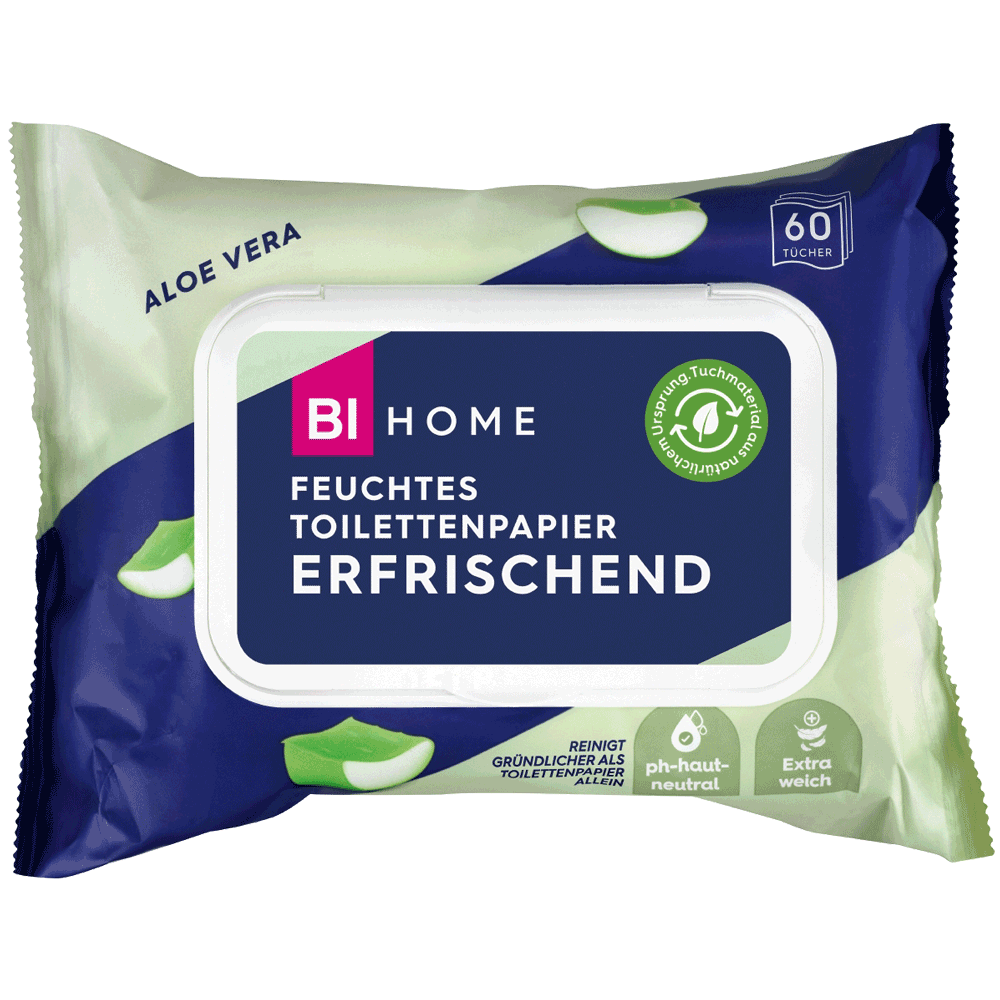 Bild: BI HOME Toilettenpapier Feucht