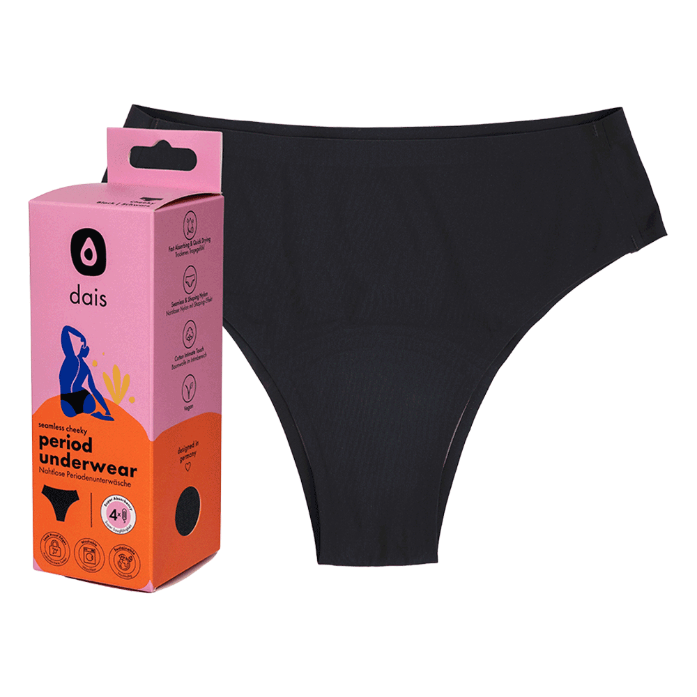 Bild: dais Periodenunterwäsche Cheeky Schwarz