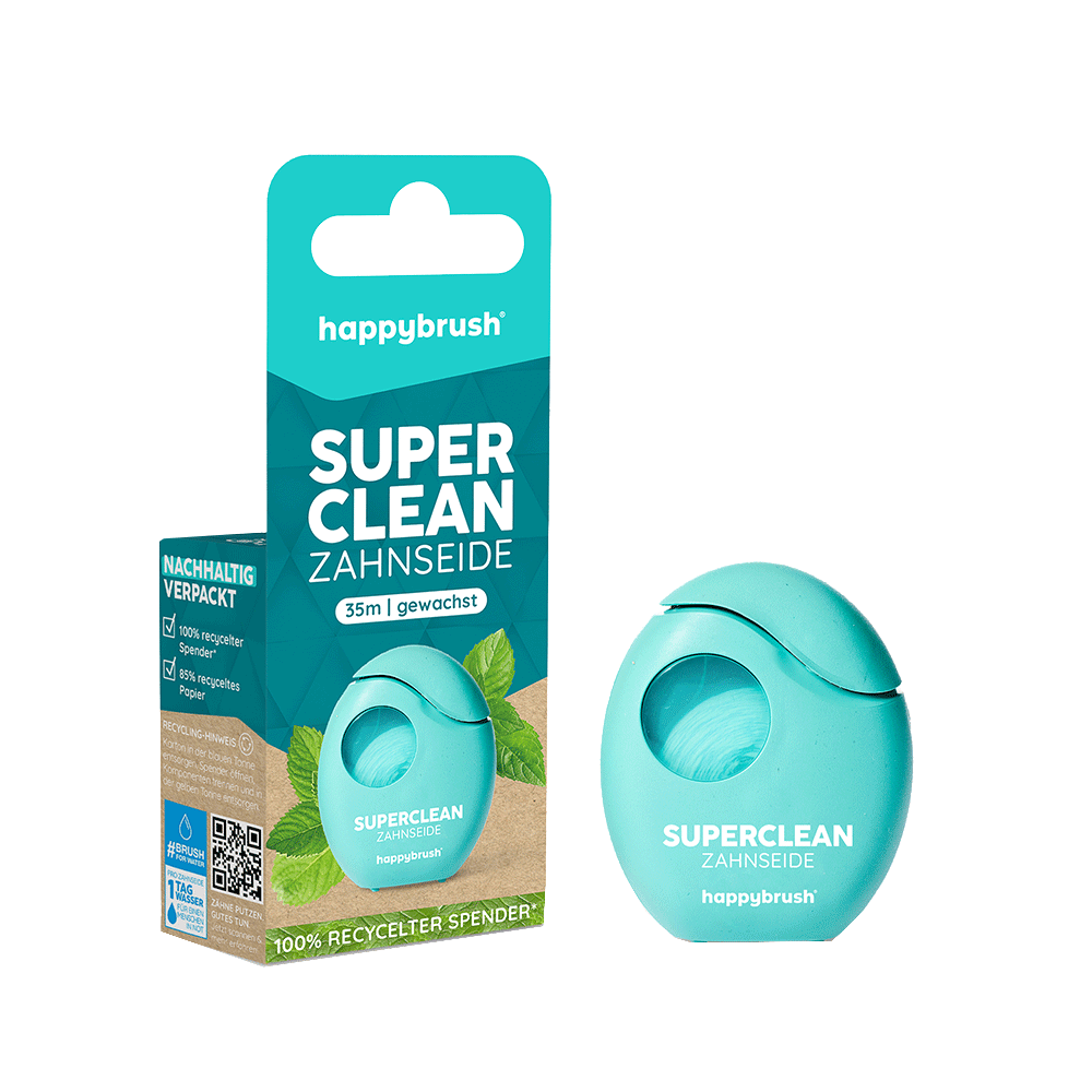 Bild: happybrush Zahnseide Gewachst