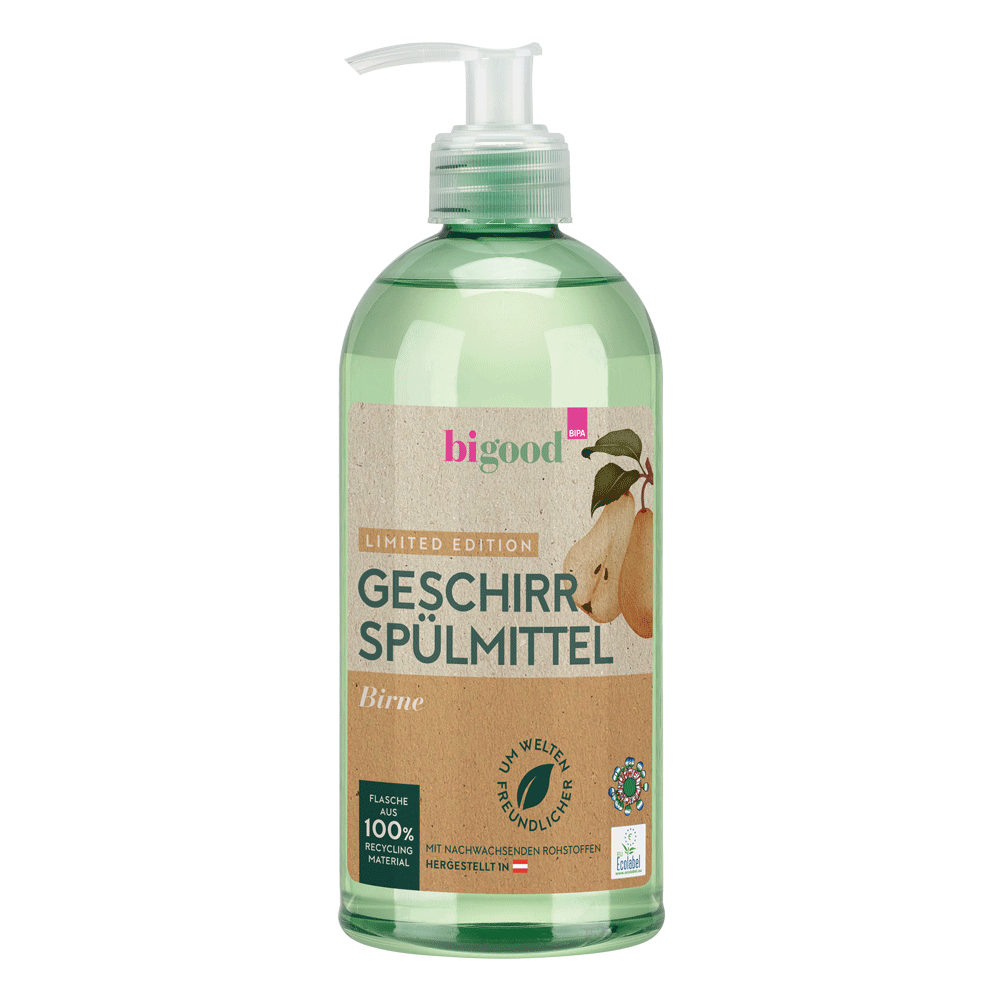 Bild: bi good Geschirrspülmittel Birne