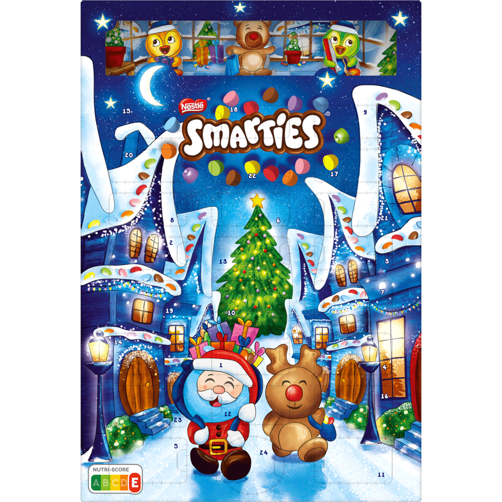 Bild: Nestlé Smarties Adventkalender 