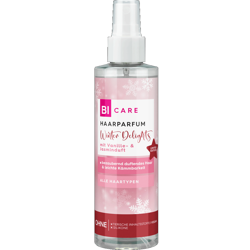 Bild: BI CARE Haarparfum Winter Delights