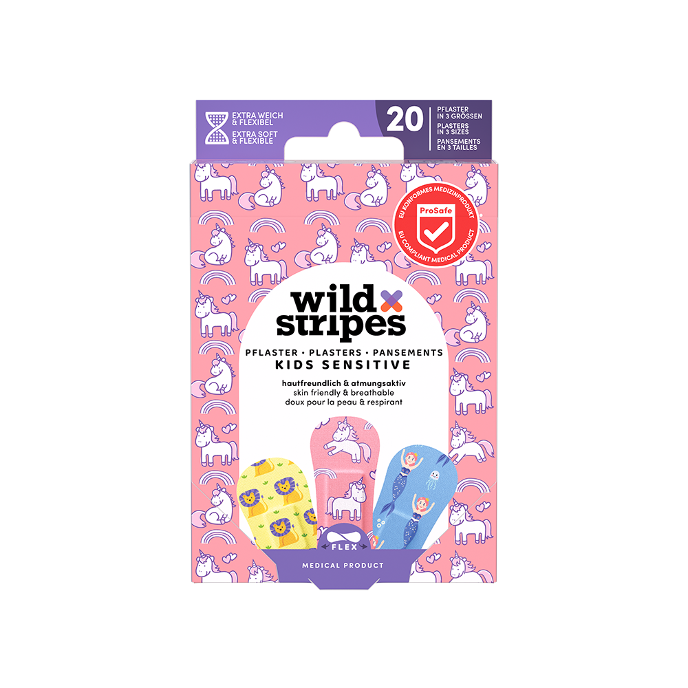 Bild: Wild Stripes Pflaster Kids Sensitive
