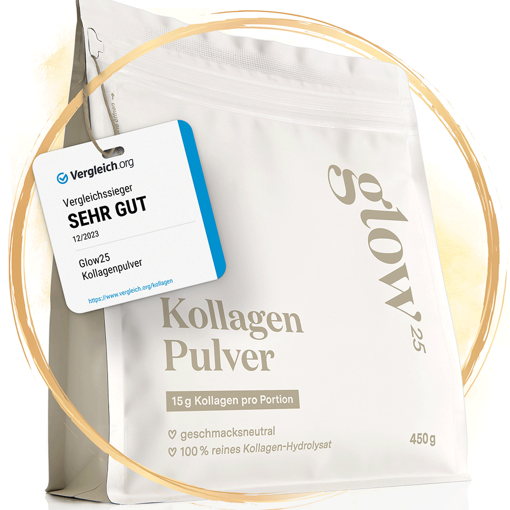 Bild: Glow 25 Kollagen Pulver