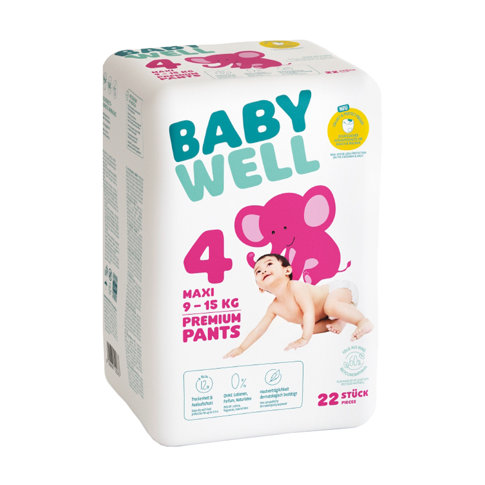 Bild: BABYWELL Premium Pants Größe 4, 9-15 kg 