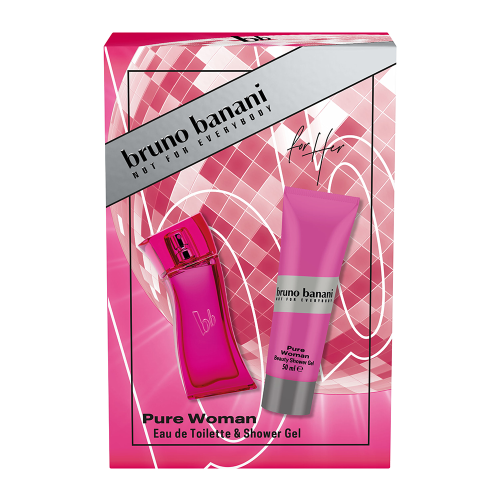 Bild: bruno banani Pure Woman Geschenkset Eau de Toilette 30 ml + Duschgel 50 ml