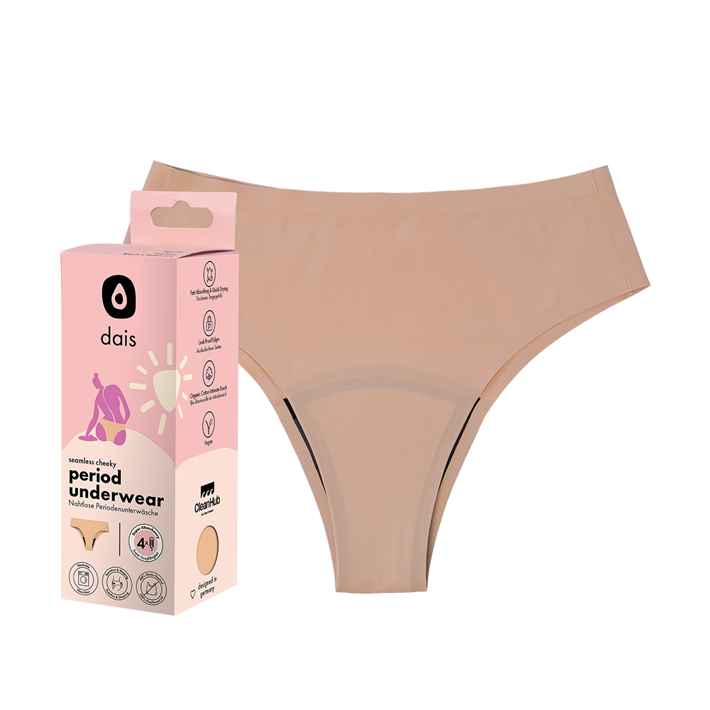 Bild: dais Periodenunterwäsche Cheeky Beige