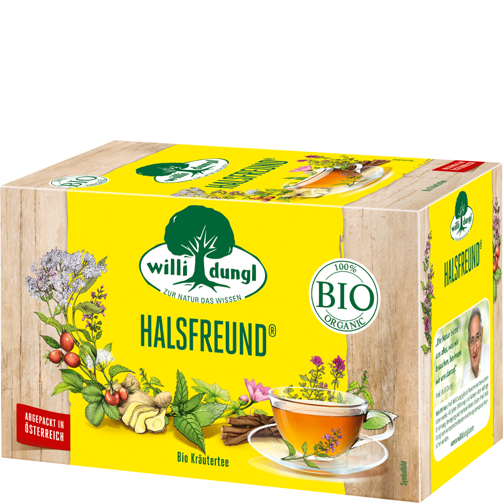 Bild: Willi Dungl Kräuter Tee Halsfreund