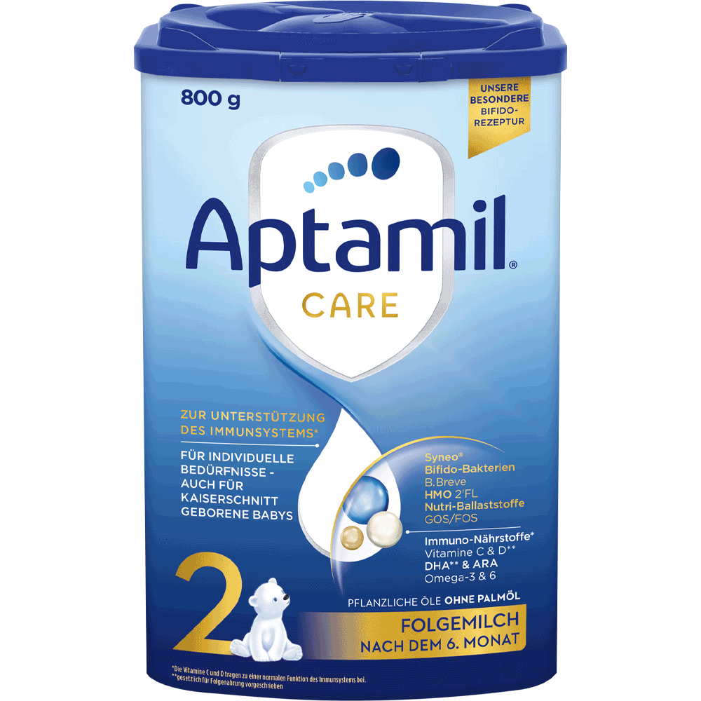 Bild: Aptamil 2 Care, Folgemilch