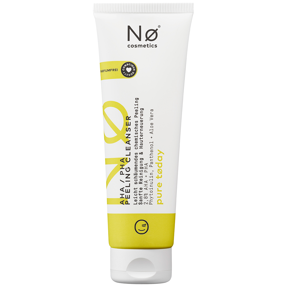Bild: No Cosmetics AHA/ PHA Peeling Cleanser