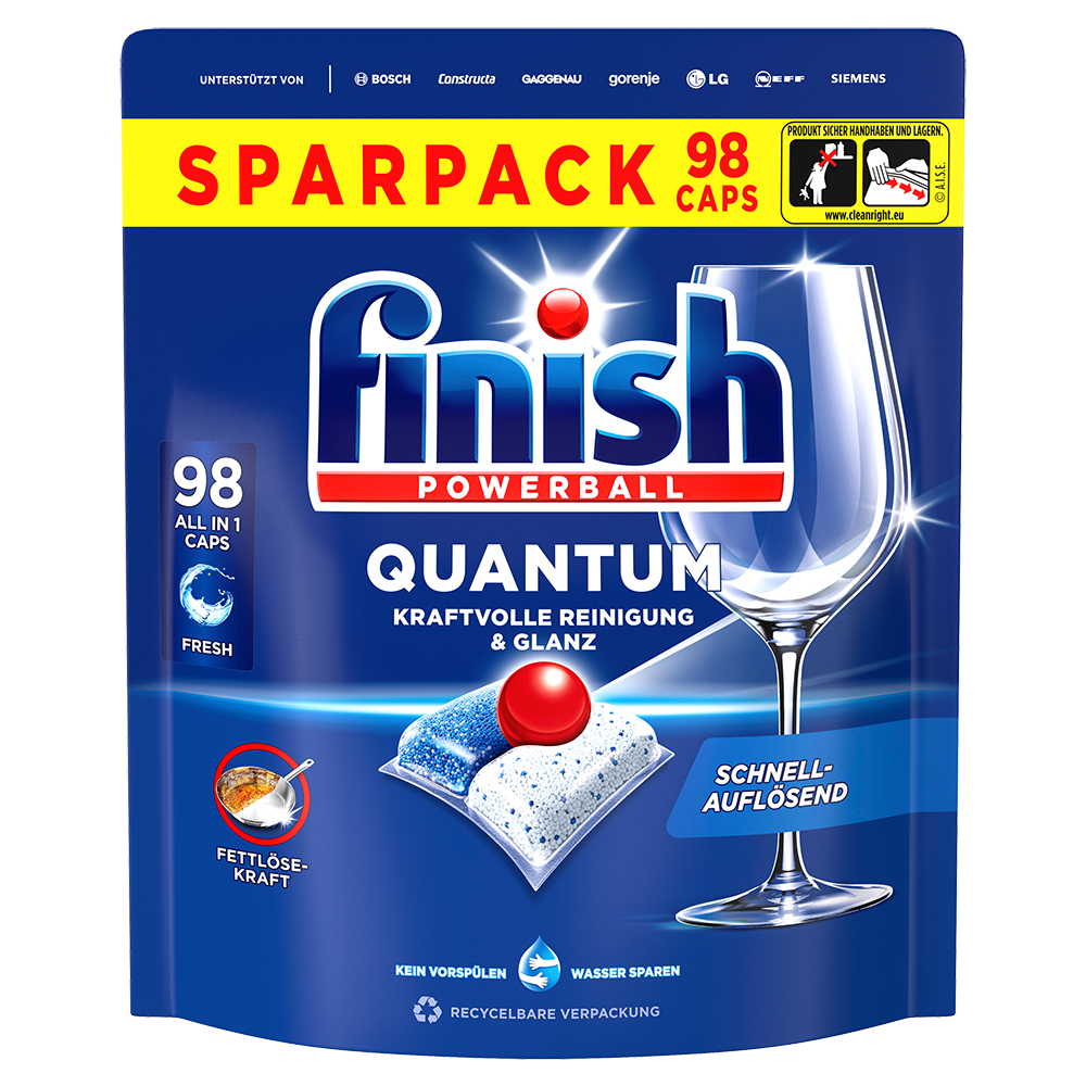 Bild: finish Powerball Quantum All in 1 Caps Fresh