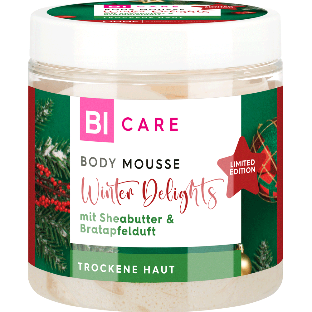 Bild: BI CARE Body Mousse Bratapfel