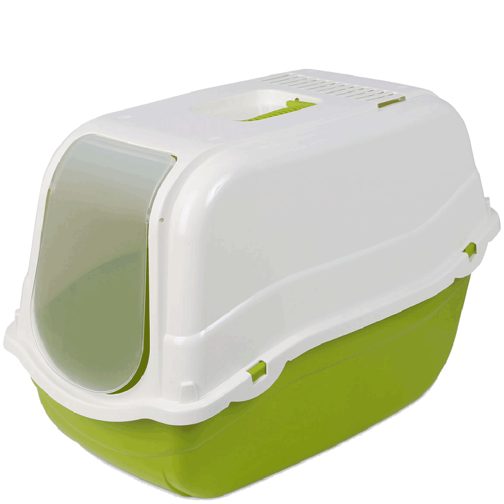 Bild: KERBL Minka Katzentoilette mit Deckel