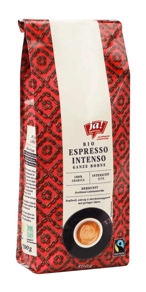 Bild: ja! Bio Espresso Intenso 