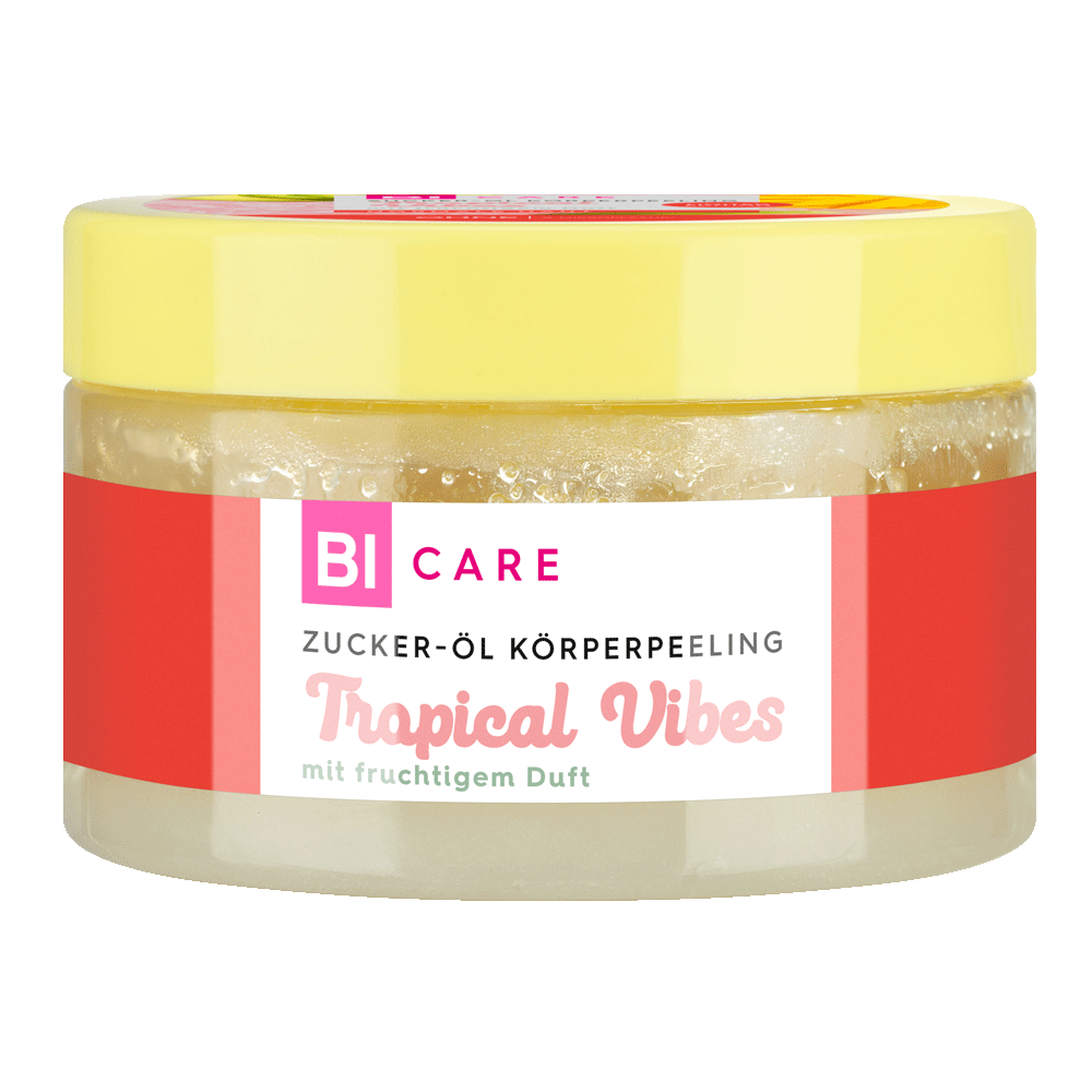 Bild: BI CARE Zucker Öl Körperpeeling Tropical Vibes 