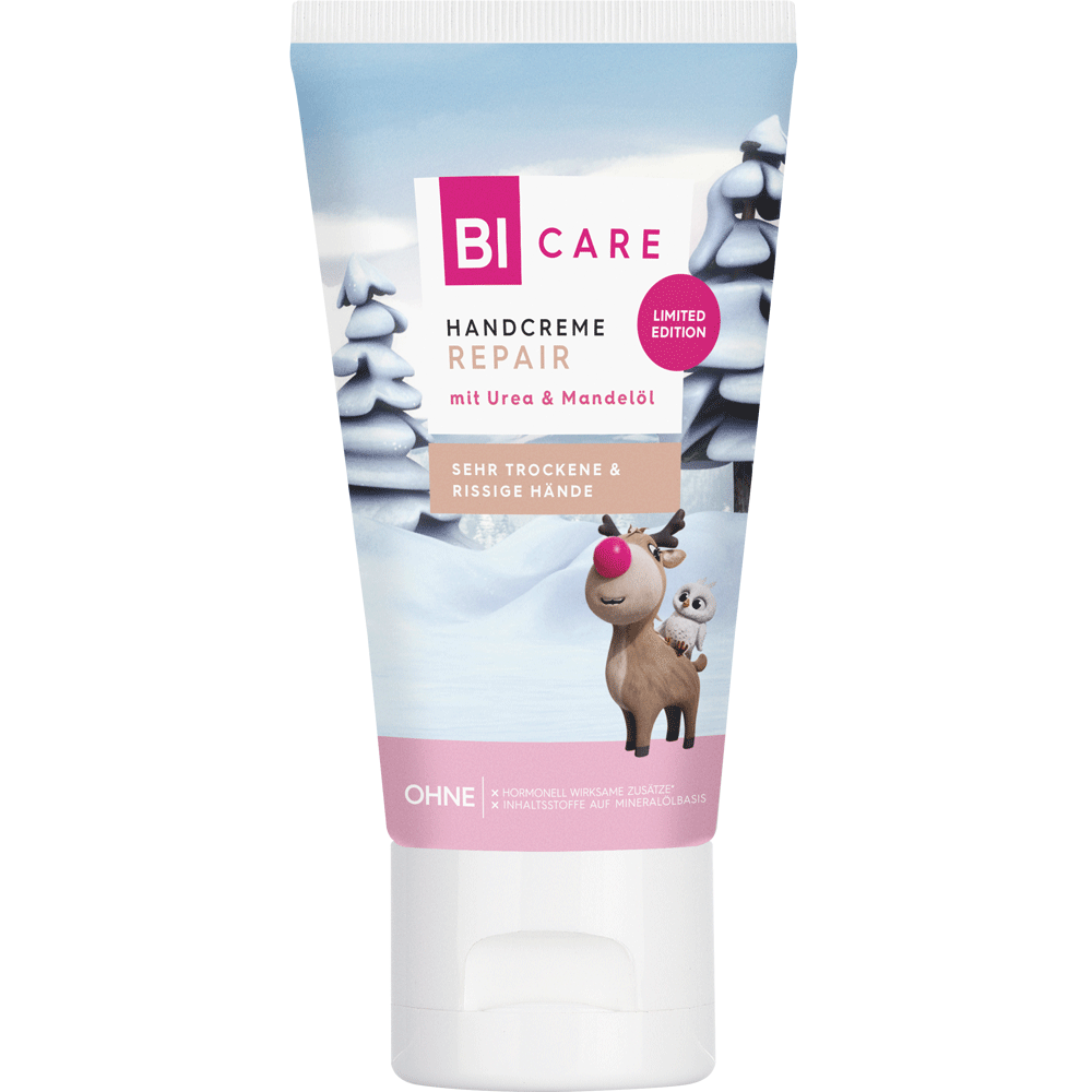 Bild: BI CARE Handcreme Repair Rosi