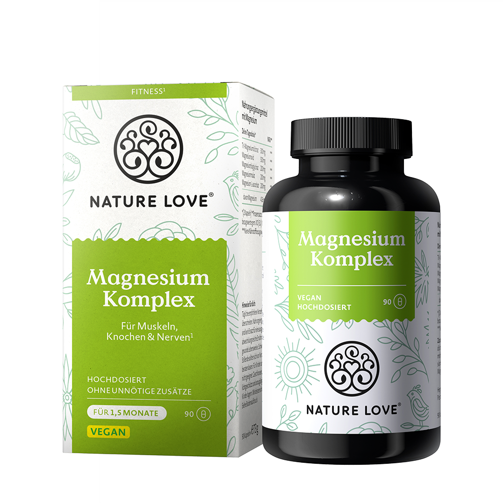 Bild: NATURE LOVE Magnesium Komplex 