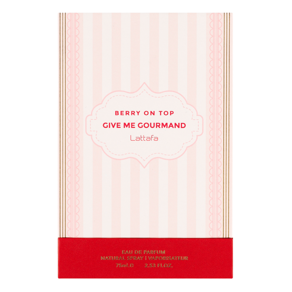 Bild: Lattafa Berry On Top Give Me Gourmand Eau de Parfum
