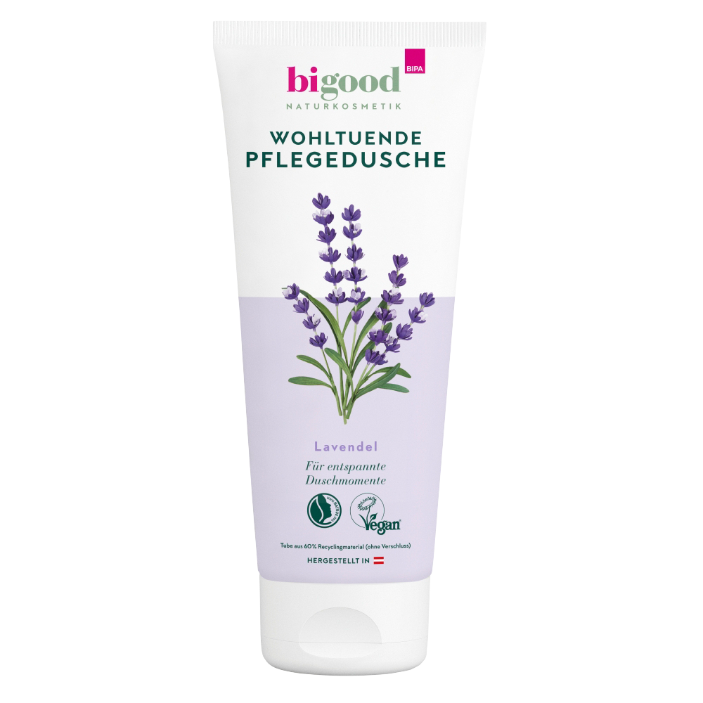 Bild: bi good Pflegedusche Lavendel 