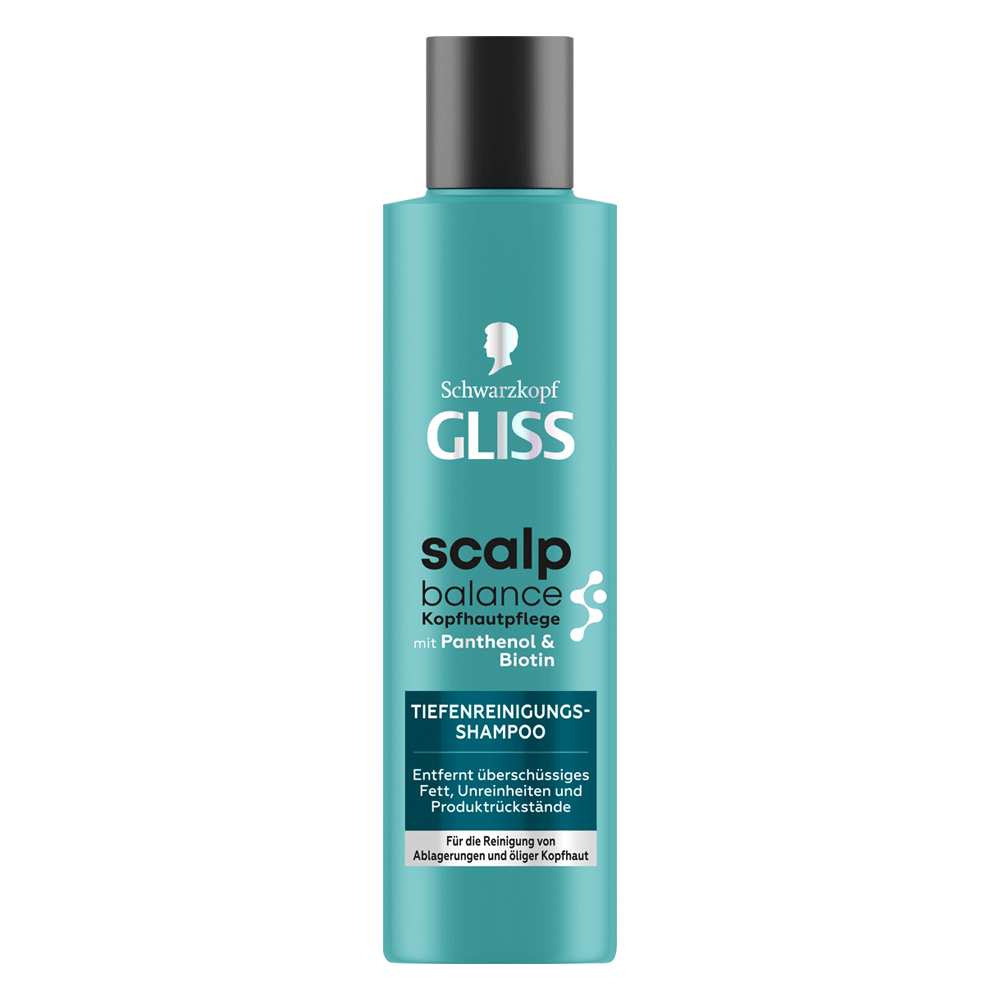 Bild: Schwarzkopf GLISS Tiefenreinigungs Shampoo Scalp Balance Kopfhautpflege 