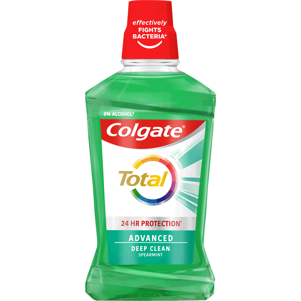 Bild: Colgate Total Advanced Deep Clean Mundspülung Spearmint