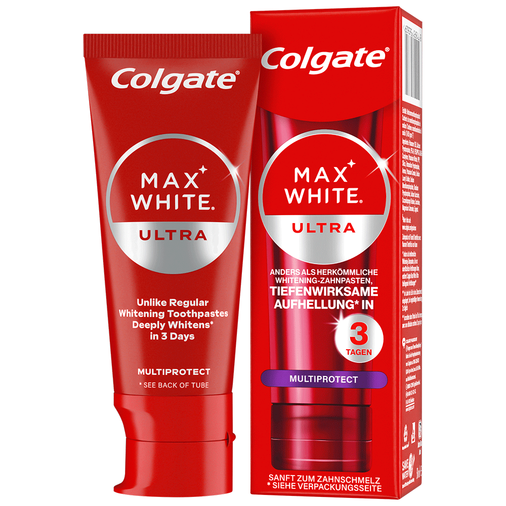 Bild: Colgate Max White Zahnpasta Ultra Multi Protect