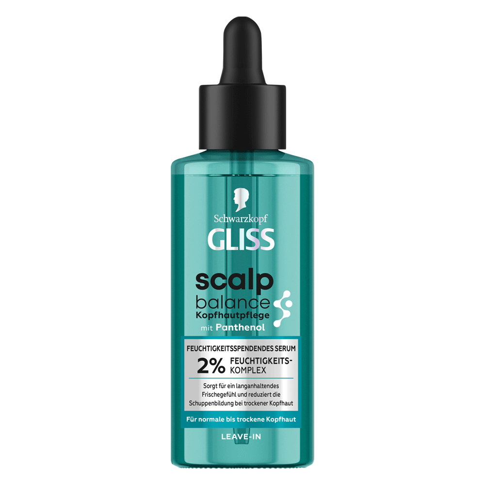 Bild: Schwarzkopf GLISS Serum Scalp Balance Kopfhautpflege Feuchtigkeit