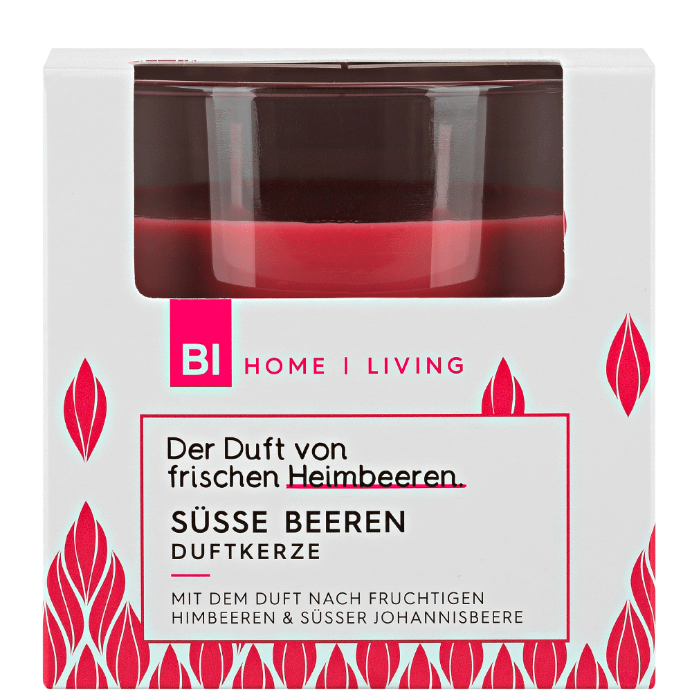 Bild: BI HOME Living Duftkerze Groß Beere