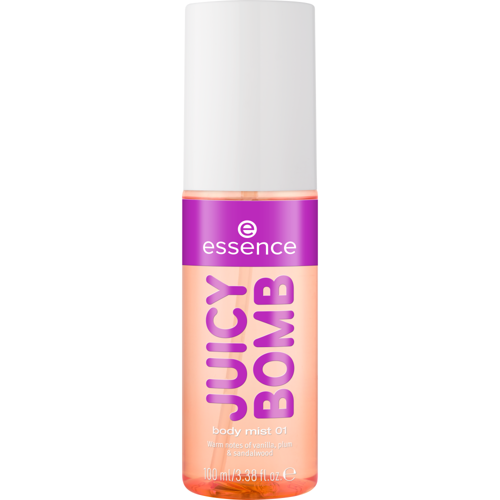 Bild: essence ESSENCE JUICY BOMB BODY MIST 01 VANILLA 