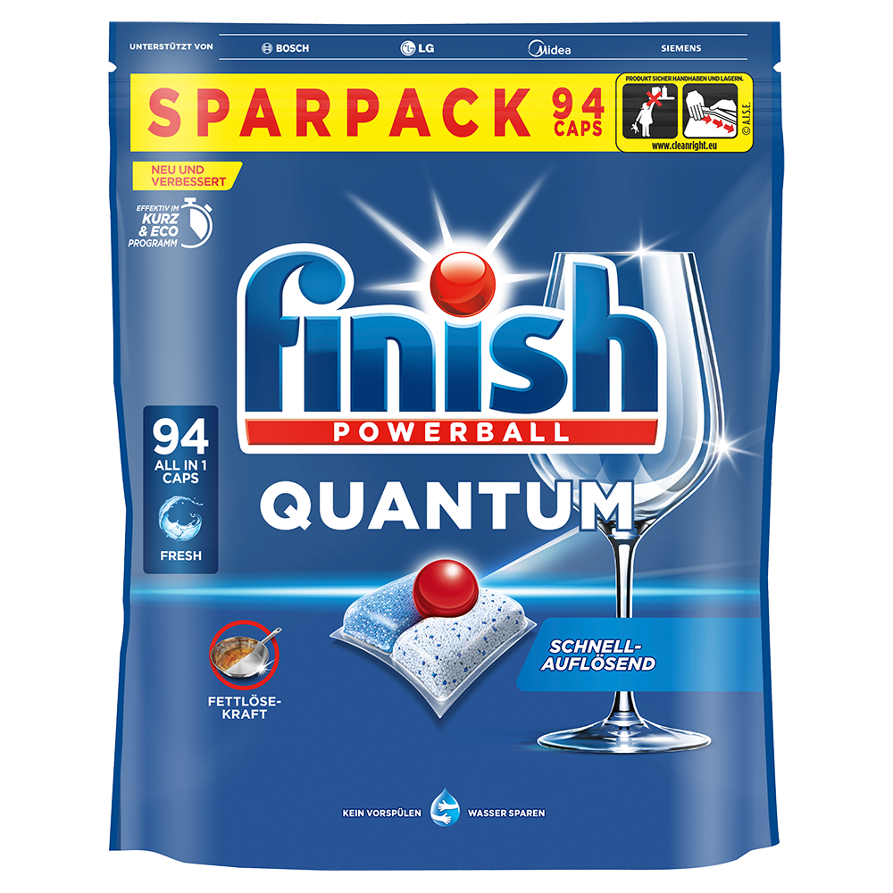 Bild: finish Powerball Quantum All In 1 Caps Fresh 