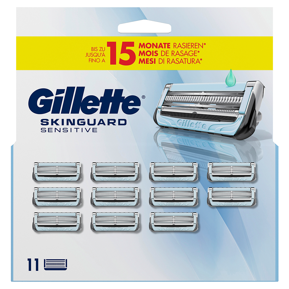 Bild: Gillette Skinguard Sensitive Ersatzklingen 