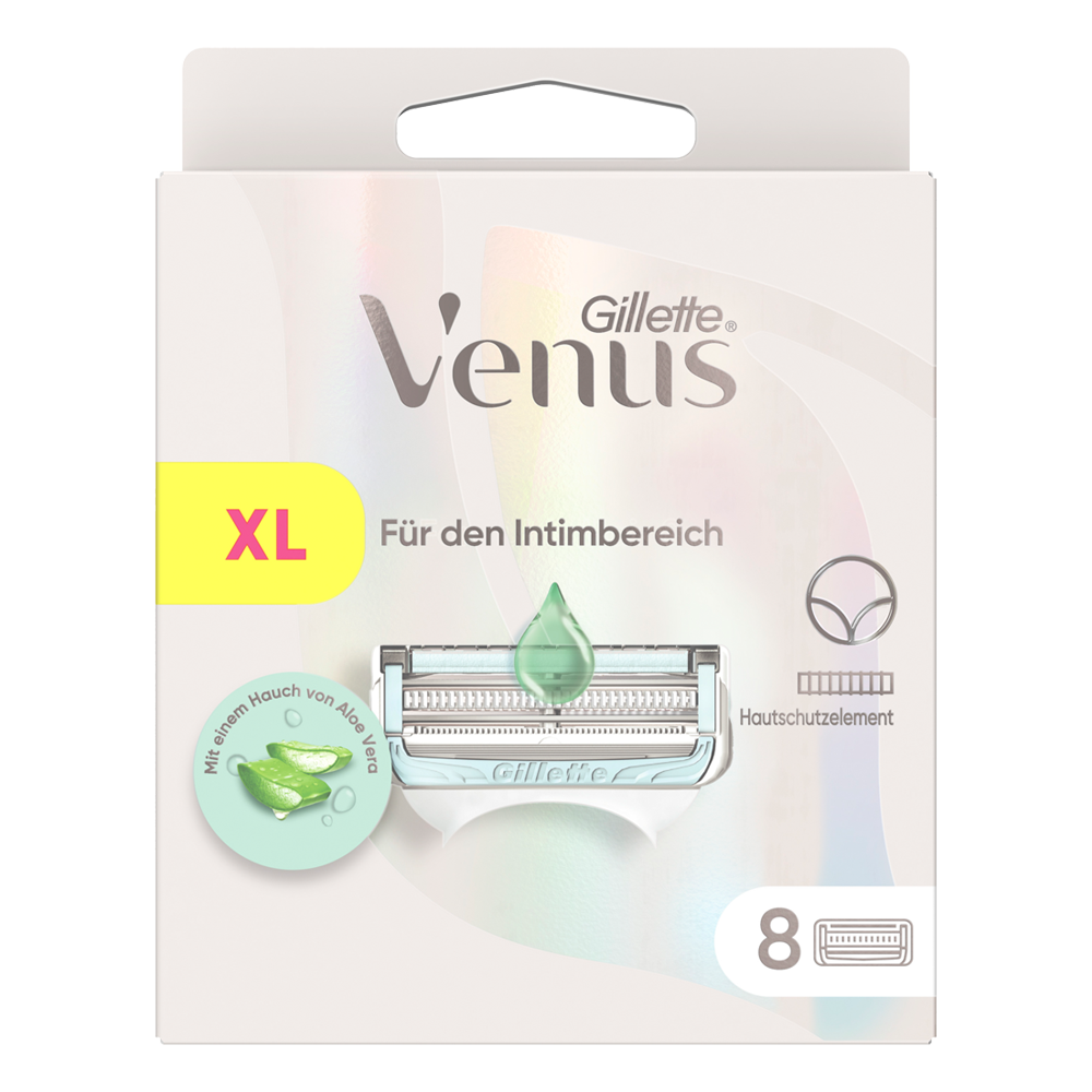 Bild: Gillette Venus Damenrasierer für den Intimbereich Ersatzklingen 