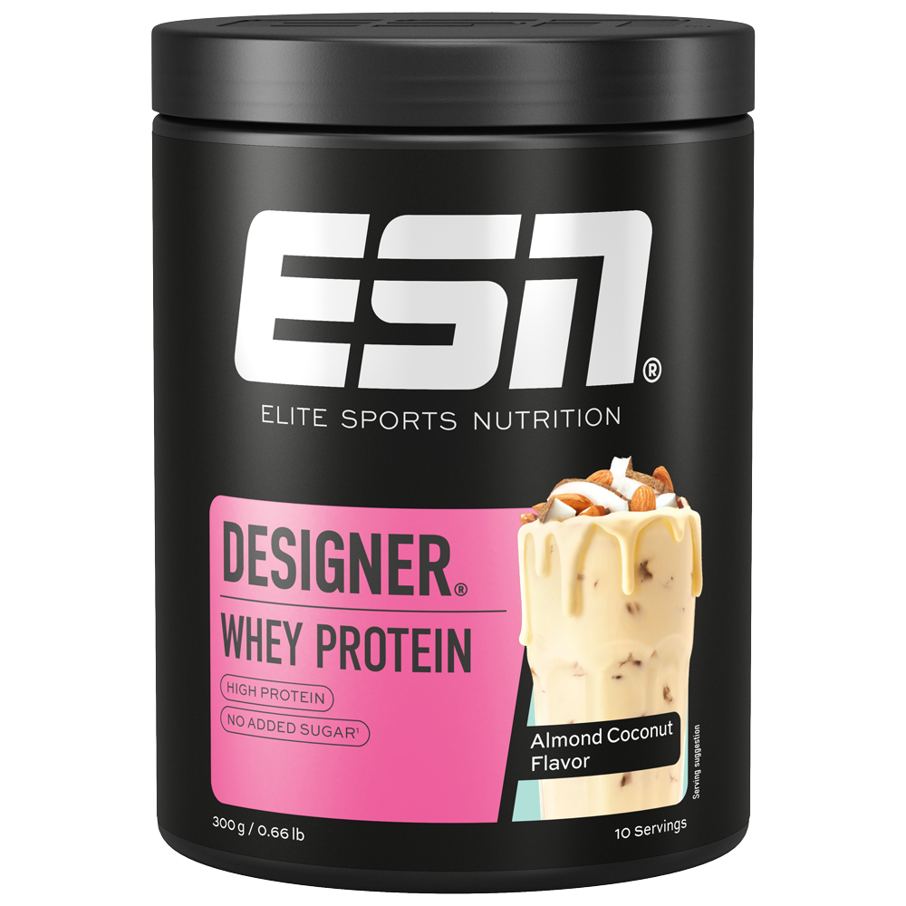 Bild: ESN Designer Whey Protein Almond Coconut 