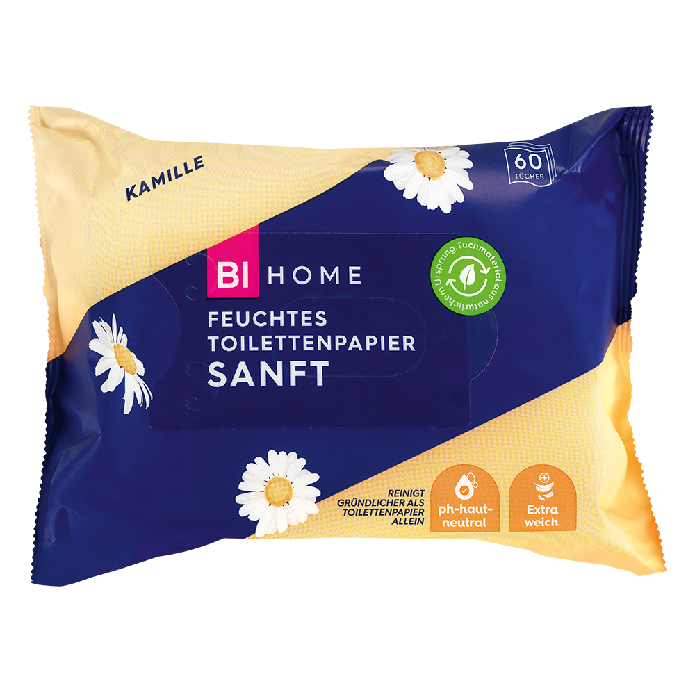 Bild: BI HOME Feuchtes Toilettenpapier Sanft 