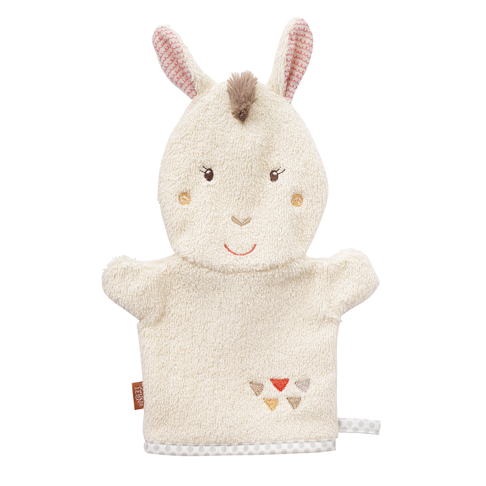 Bild: Fehn Waschhandschuh Lama