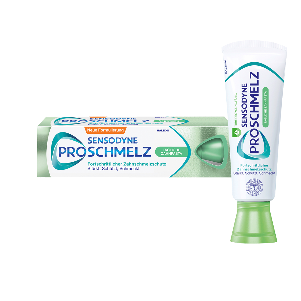 Bild: SENSODYNE Proschmelz Zahnpasta Zahnschmelz Repair Whitening Cool Mint