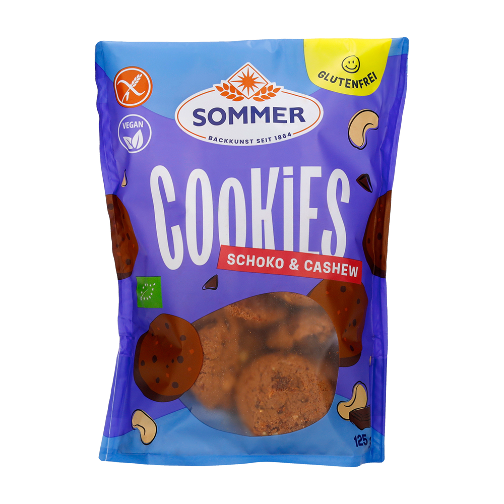 Bild: Sommer Cookies Schoko und Cashew