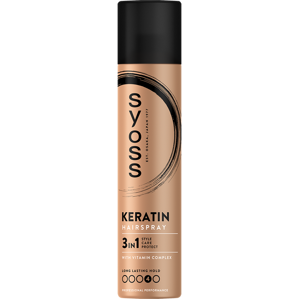 Bild: syoss Haarspray Keratin