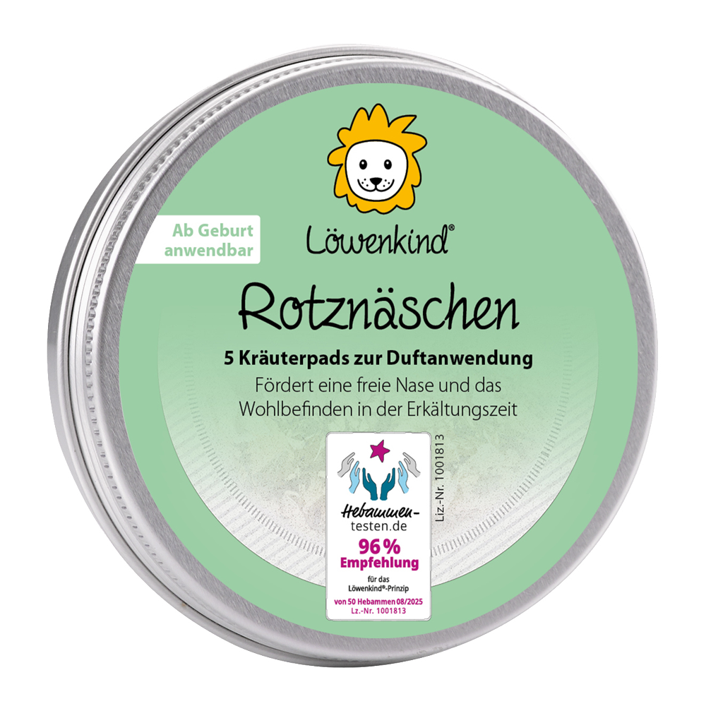 Bild: Löwenkind Rotznäschen Löwenpads