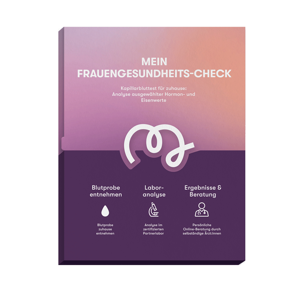 Bild: Mavie Frauengesundheits-Check Bluttest 