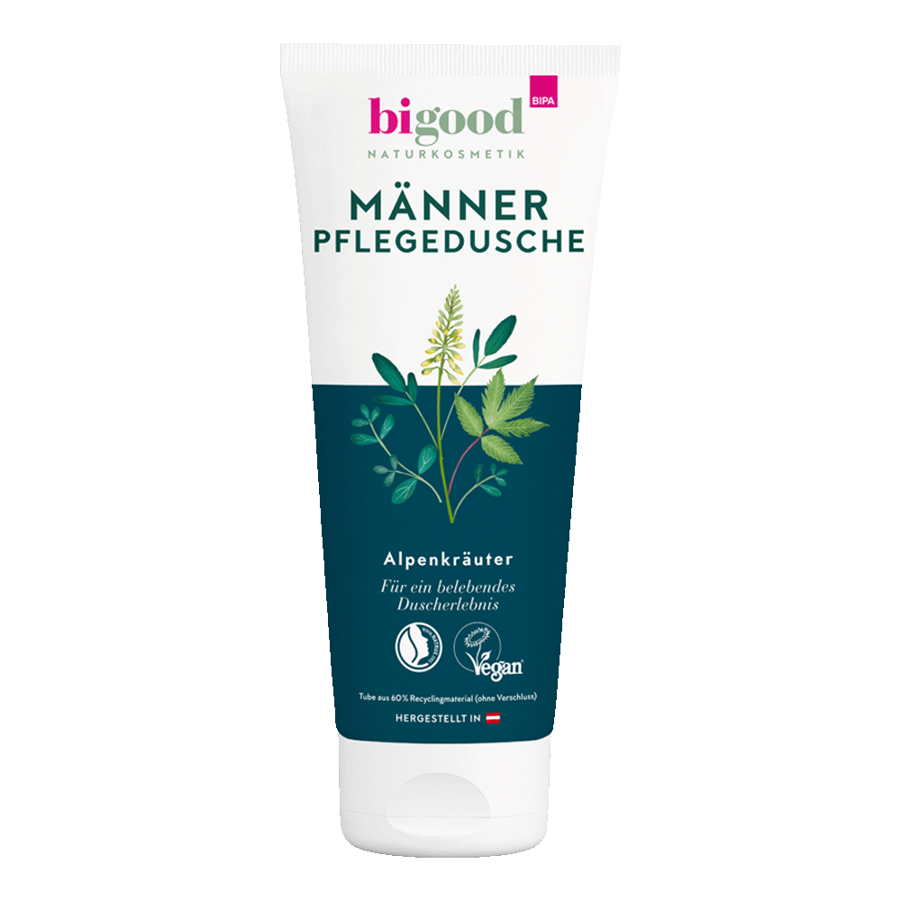 Bild: bi good Männer Pflegedusche Alpenkräuter 