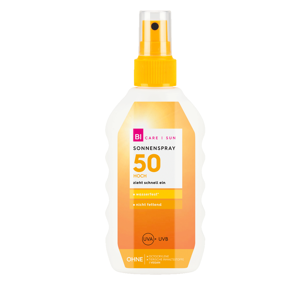 Bild: BI CARE SUN Sonnenspray LSF 50 