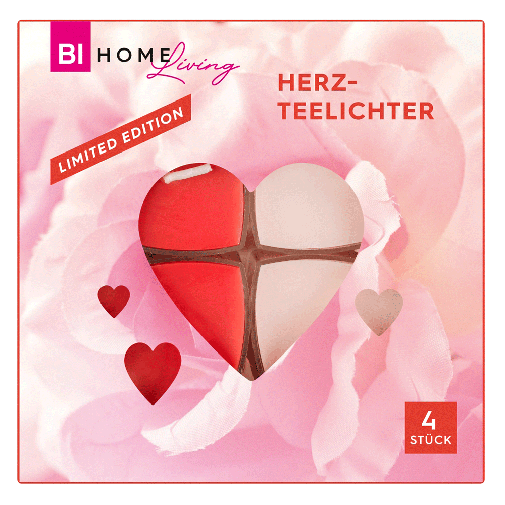 Bild: BI HOME Living Kerzenset Herz
