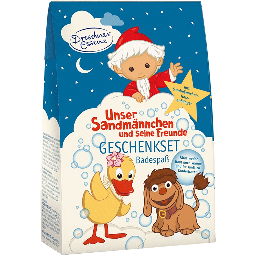 Bild: Dresdner Essenz Geschenkset Sandmann Badespaß