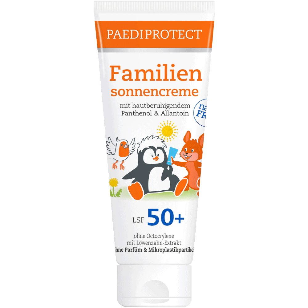 Bild: PAEDIPROTECT Familiensonnencreme LSF 50+