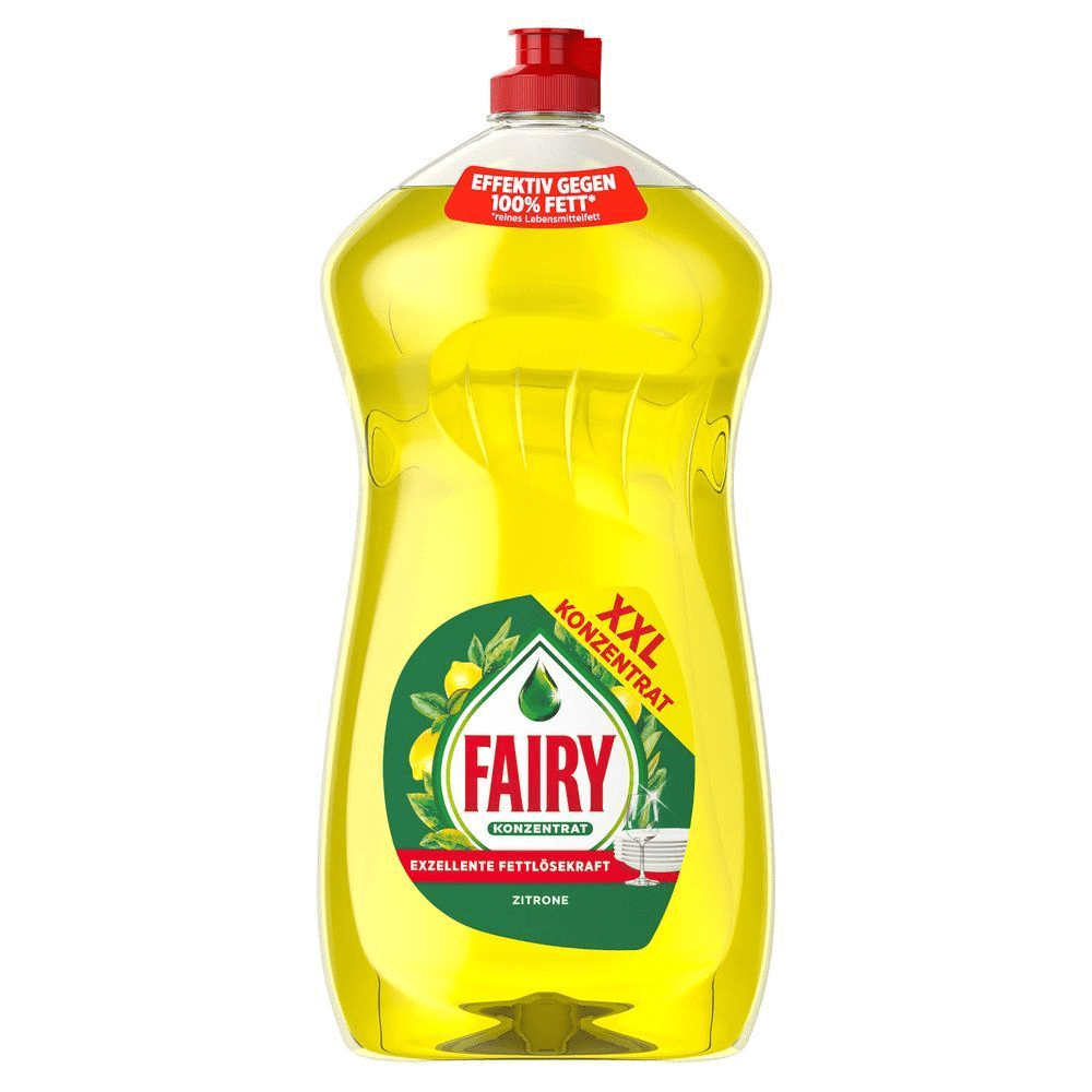 Bild: FAIRY Ultra Konzentrat Zitrone Handgeschirrspülmittel mit Effektiver Fettlösekraft Für Perfekt Sauberes Geschirr