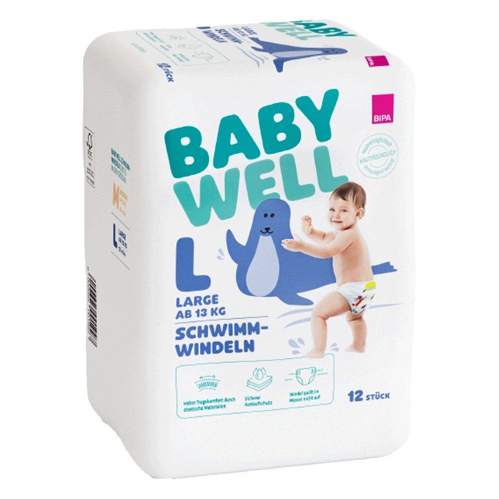 Bild: BABYWELL Schwimmwindeln Large ab 13kg