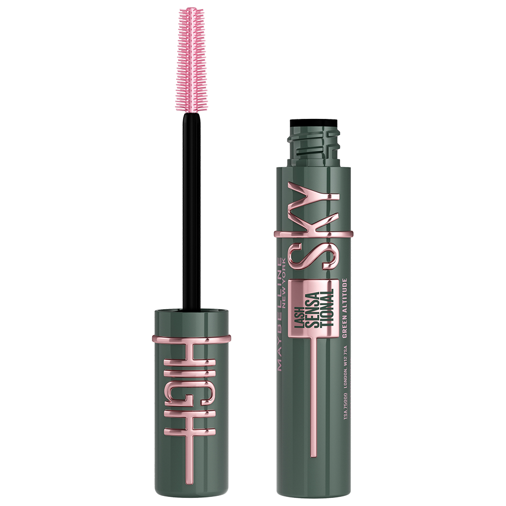 Bild: MAYBELLINE Lash Sensational Sky High Mascara green altitude