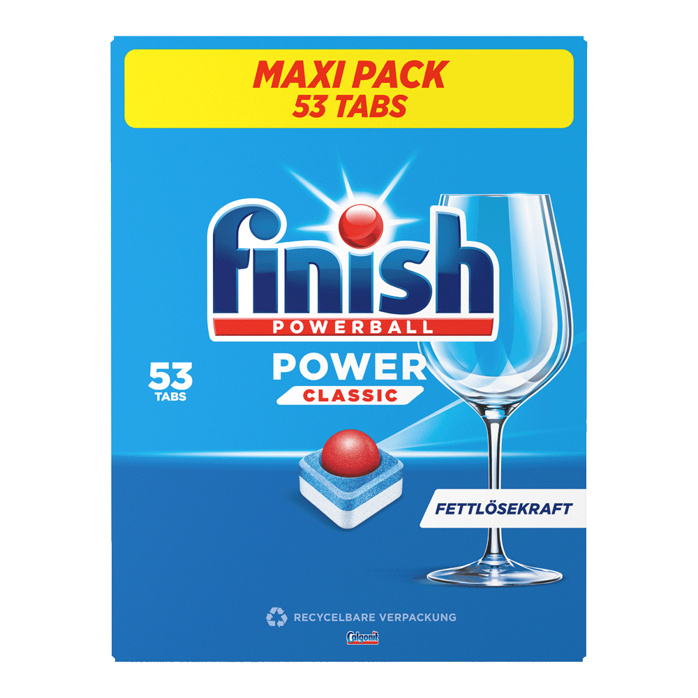 Bild: finish Power Classic Geschirrspültabs Maxi Pack 