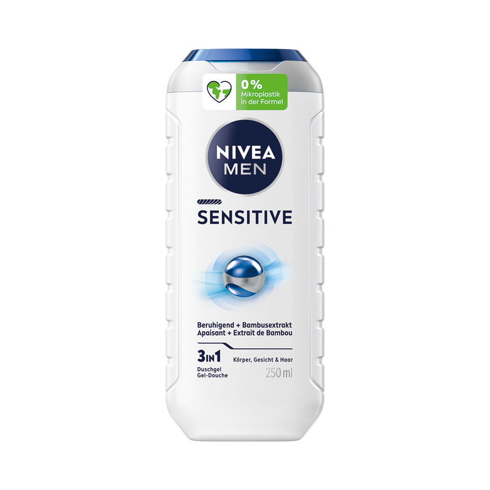 Bild: NIVEA MEN 3in1 Duschgel Sensitive
